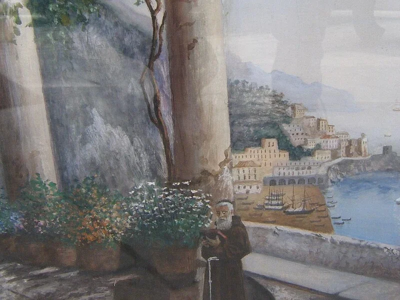 1840-Egidio De Maulo - Il Monastero dei Capuccini, Amalfi